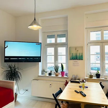 Nur 10 Min Fuss Zum Zentrum,45qm,netflix Ερφούρτη