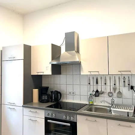 شقة Nur 10 Min Fuss Zum Zentrum,45qm,netflix *