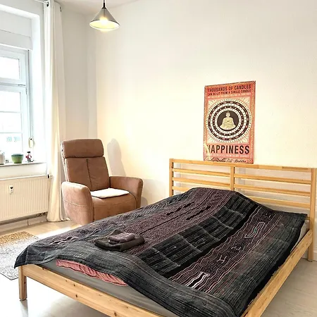 شقة Nur 10 Min Fuss Zum Zentrum,45qm,netflix