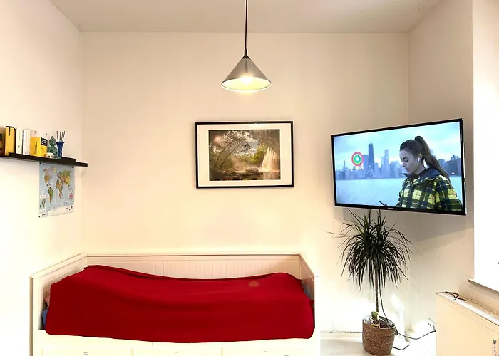 Nur 10 Min Fuss Zum Zentrum,45qm,netflix 아파트 에르푸르트