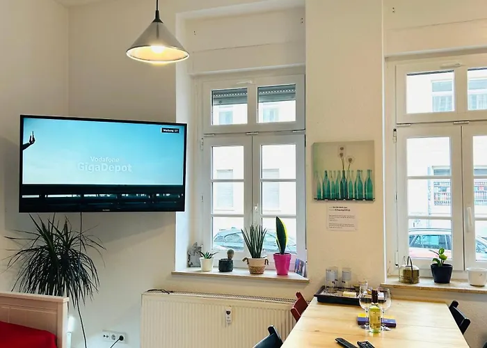 Nur 10 Min Fuss Zum Zentrum,45qm,netflix 에르푸르트