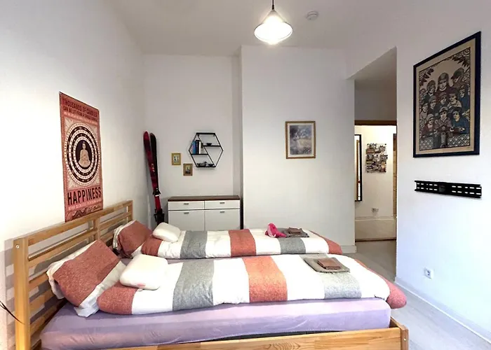 Apartment Nur 10 Min Fuß Zum Zentrum,45qm,netflix Erfurt