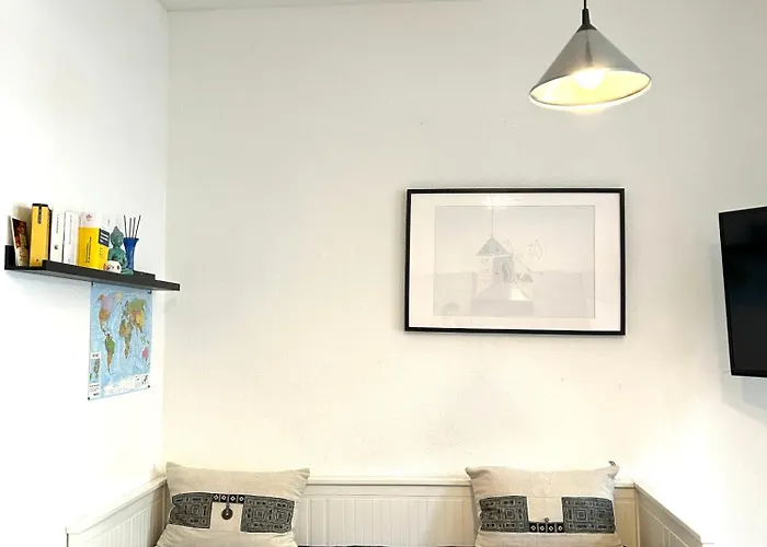 Nur 10 Min Fuß Zum Zentrum,45qm,netflix Apartment