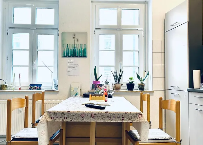 Nur 10 Min Fuß Zum Zentrum,45qm,netflix * Erfurt