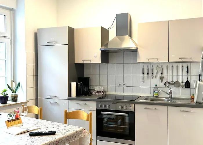 Nur 10 Min Fuß Zum Zentrum,45qm,netflix * Erfurt